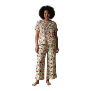Sanctuary Two Piece Floral Pajama Set New With Tags